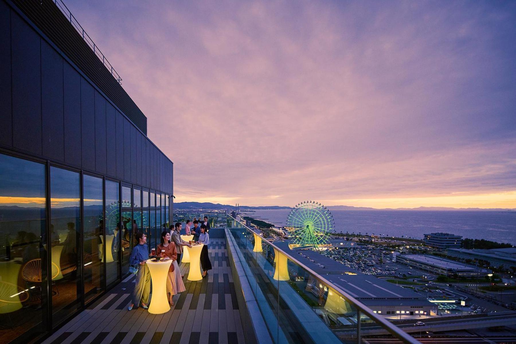 Omo Kansai Airport By Hoshino Resorts 泉佐野 外观 照片 Sky Bar